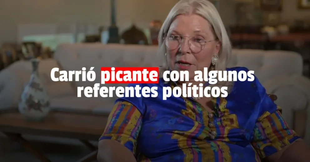 Elisa Carrió dijo que algunos referentes sólo están interesados en el futuro electoral