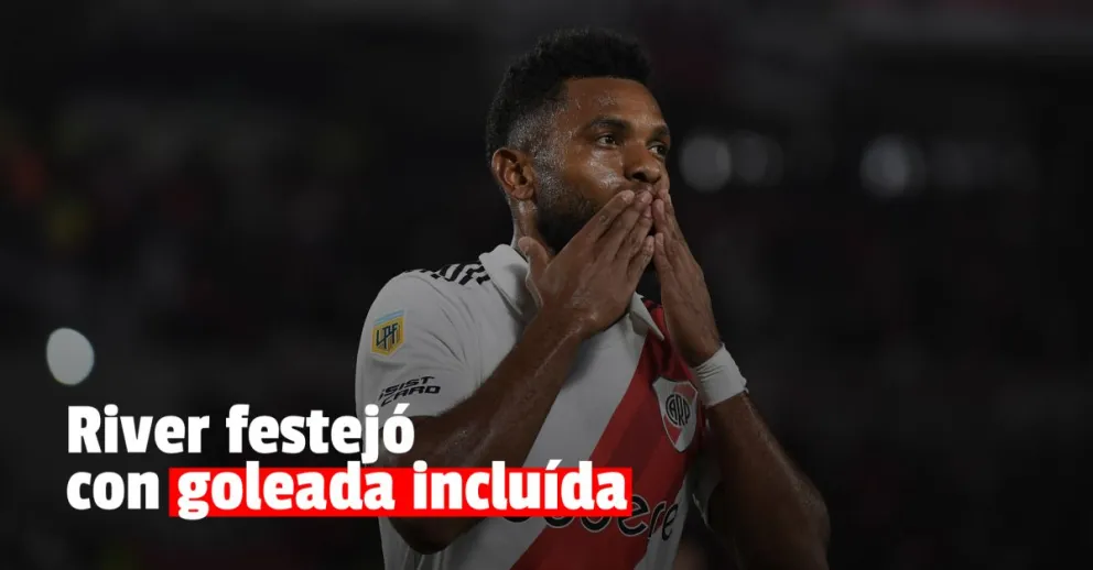 River fue superior y goleó a Estudiantes