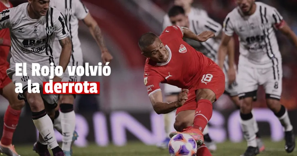 Independiente tropezó con Central Córdoba y se aleja de la Sudamericana