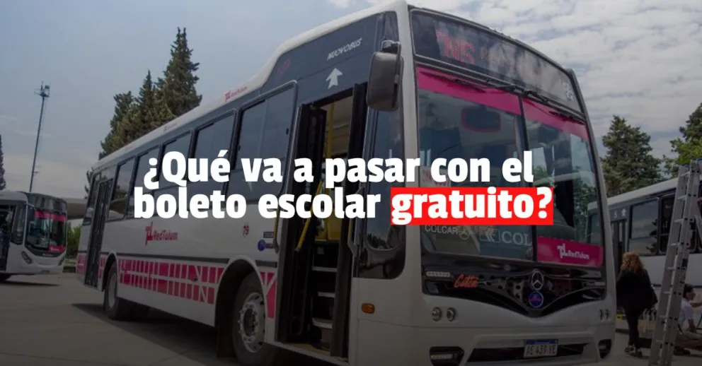 Boleto escolar gratuito: el secretario de Tránsito dijo que van a escuchar la propuesta de los estudiantes 