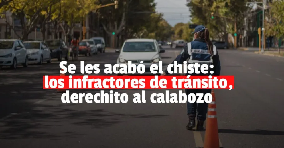 Habrá una sede policial para que cumplan arresto quienes cometan faltas de tránsito 