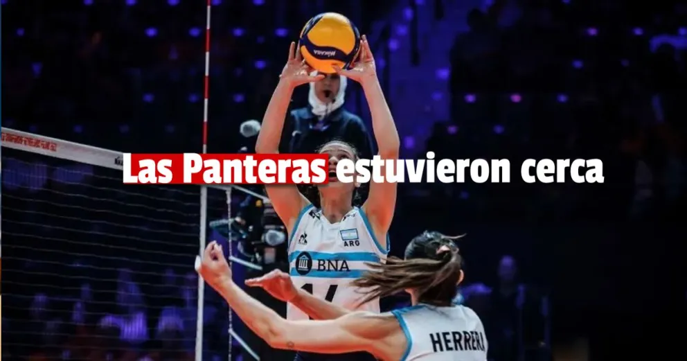 Las Panteras perdieron contra Italia por 3 a 0