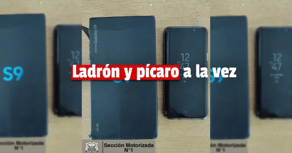 Un ladrón fue detenido por robar un celular y querer venderlo en las redes