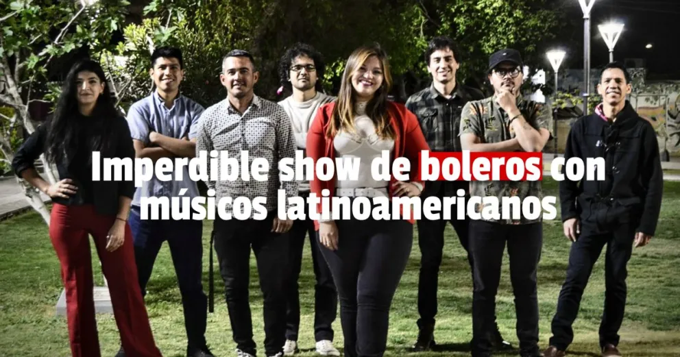 Músicos de distintos países se preparan para tocar un show de boleros en San Juan 