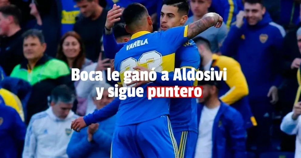 Boca le ganó a Aldosivi en Mar del Plata
