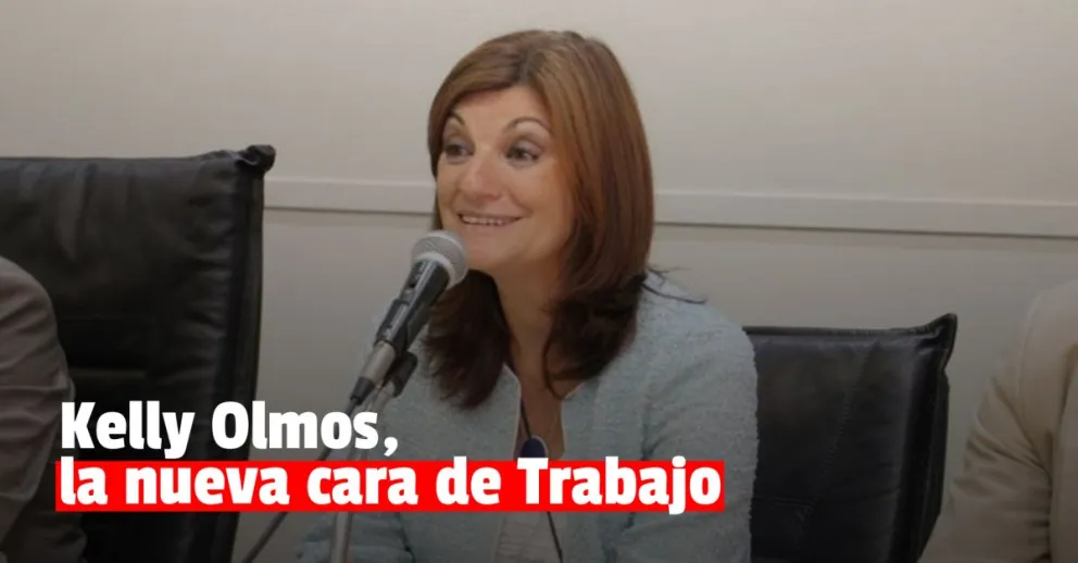 Kelly Olmos, la ministra que reemplazará a Moroni en Trabajo