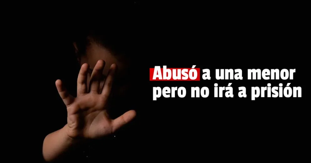 Abusó de una menor, fue condenado pero quedará en libertad