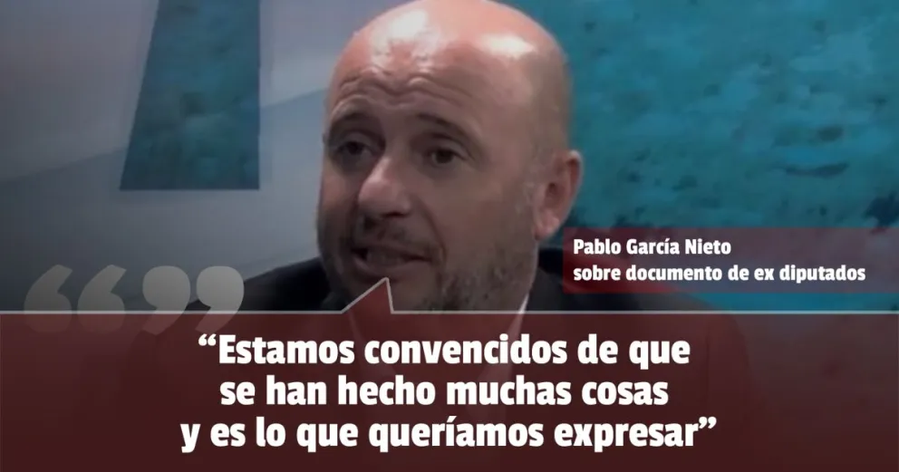 Ex diputados firmaron un documento para apoyar la gestión del gobernador 