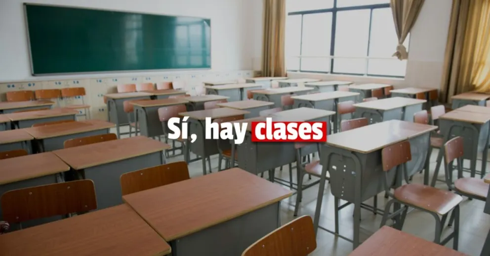 Paro de colectivos: clases normales con inasistencias justificadas