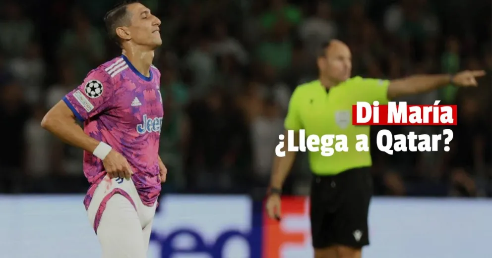 Di María se desgarró a 39 días del Mundial 