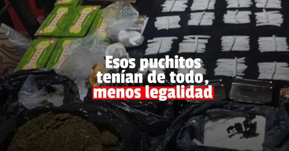 Realizaron allanamientos en Chimbas y encontraron una gran cantidad de droga