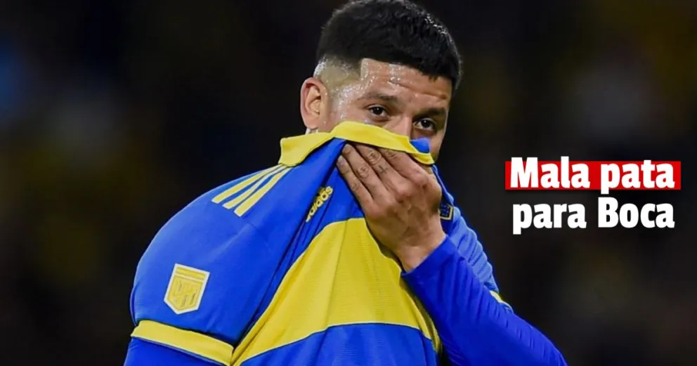 Marcos Rojo se rompió el ligamento cruzado de la rodilla y estará entre 7 y 8 meses sin jugar