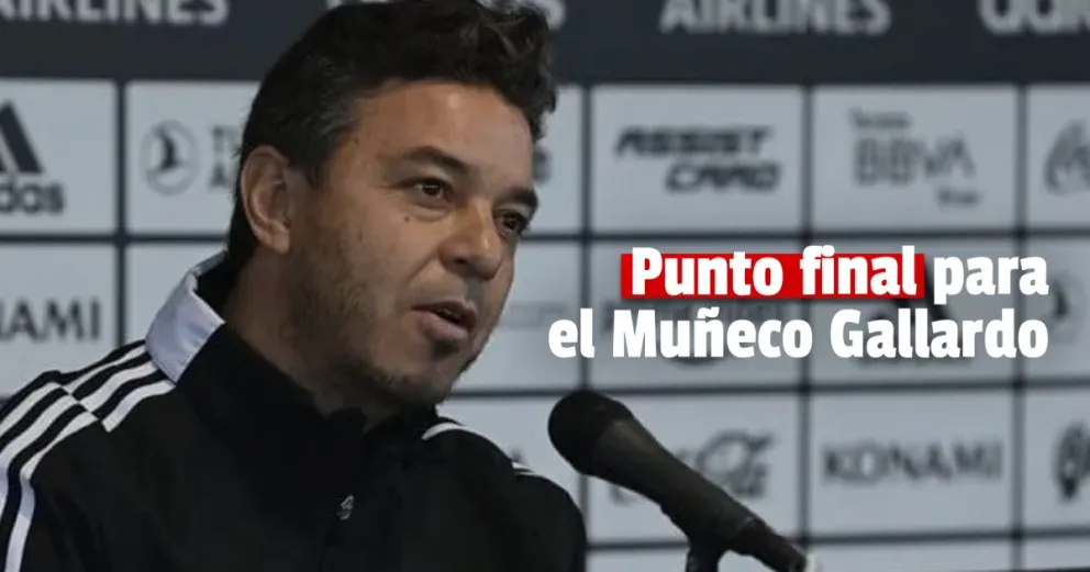 Marcelo Gallardo anunció que se va de River Plate