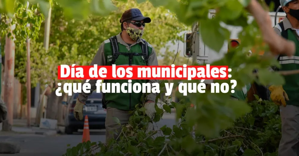 Por el día del empleado municipal, algunos servicios se verán afectados