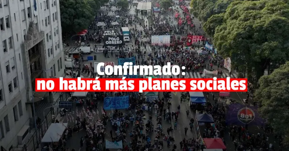 Victoria Tolosa Paz aseguró que no habilitarán nuevos planes sociales