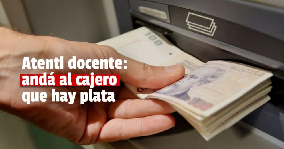 Depositaron el incentivo docente de septiembre