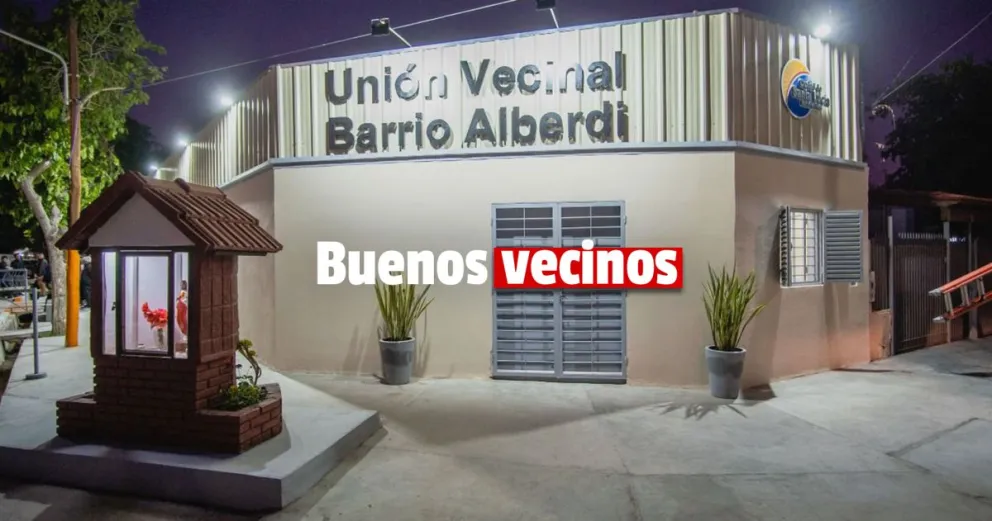 Nueva casa para la unión vecinal del barrio Alberdi