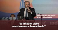 El presidente Fernández cerró el Coloquio de IDEA y sin nombrarlo, apuntó contra Macri
