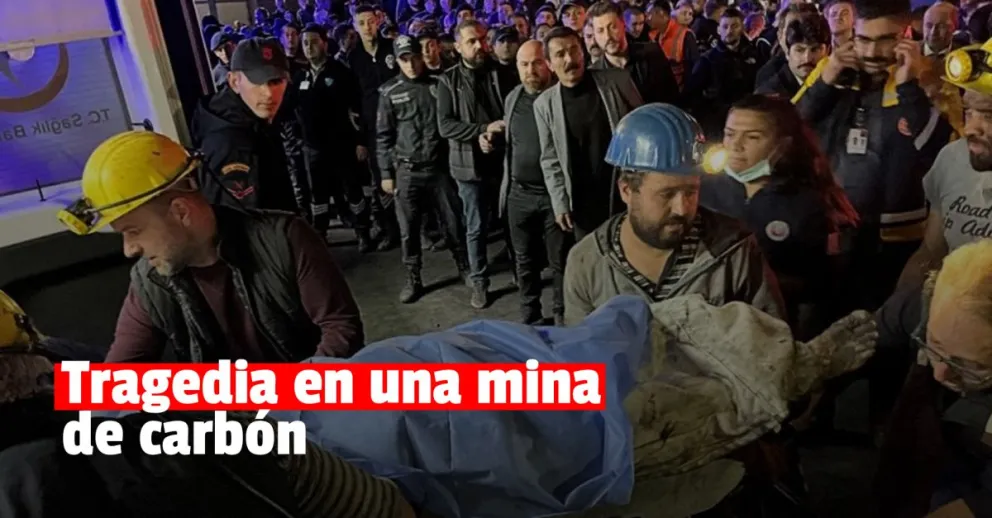 Explotó una mina de carbón en Turquía y hay al menos 40 muertos