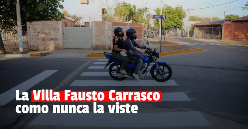 La Villa Fausto Carrasco con nuevas obras de urbanización