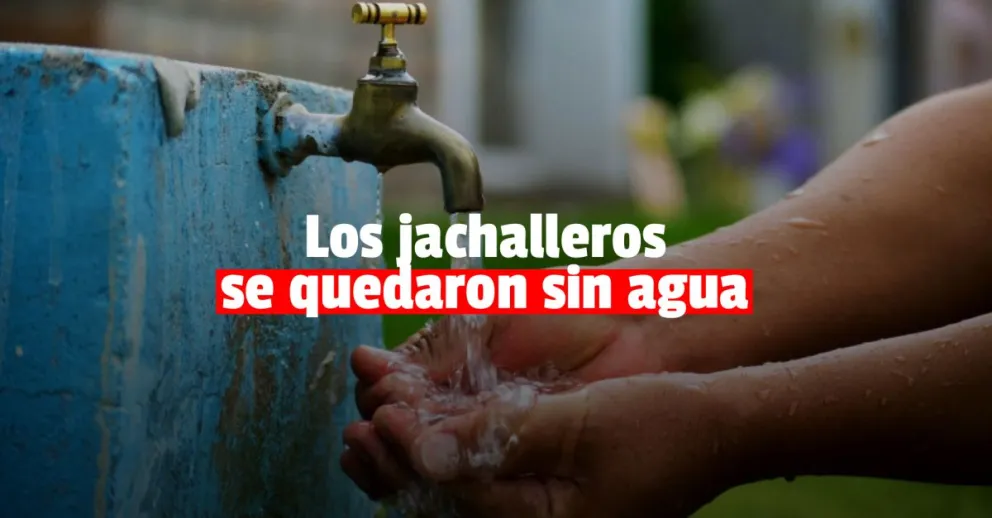 Un corte de energía interrumpió el servicio de agua potable en Jáchal