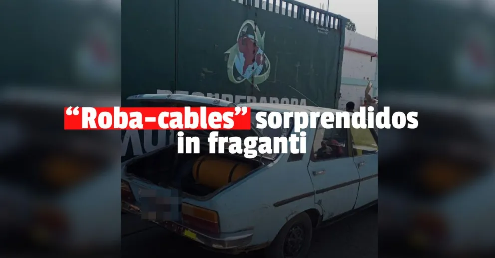 Cayó la banda de los "robacables" de San Martín
