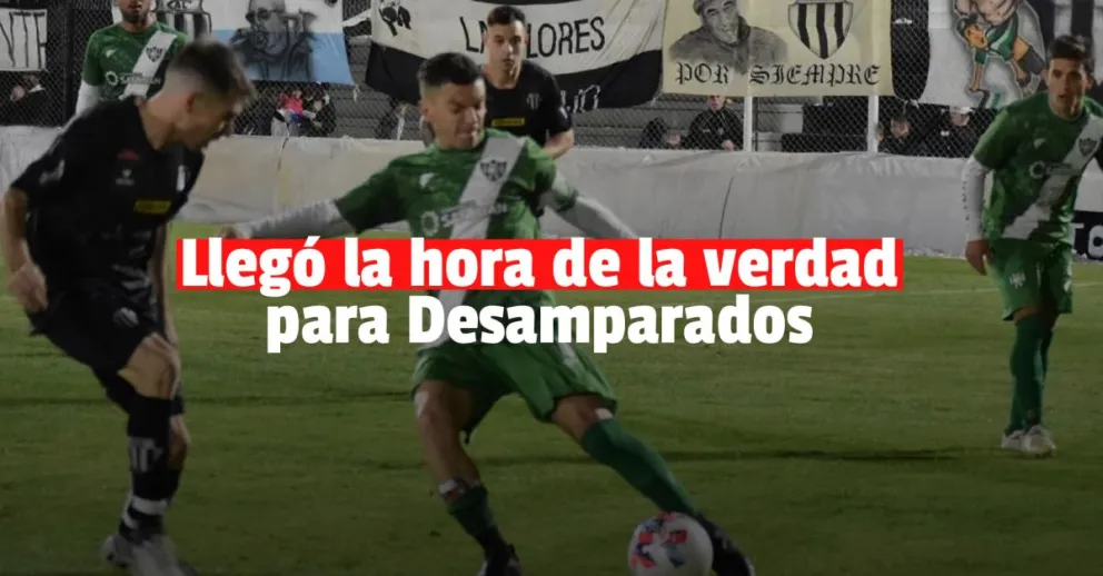 Desamparados se juega la última ficha para salvar la categoría