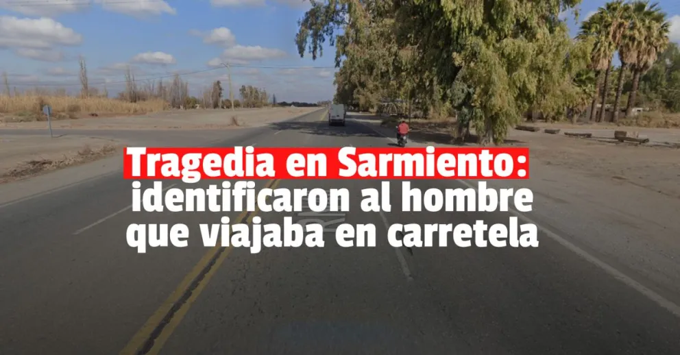 ¿Quién era el carretelero que perdió la vida en Sarmiento?