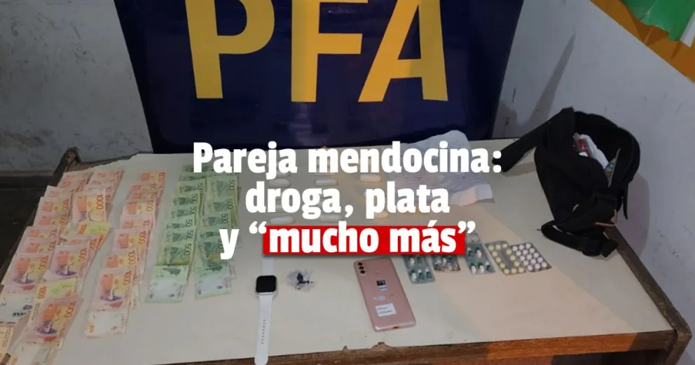 Secuestran drogas y detienen a dos personas en el control San Carlos 