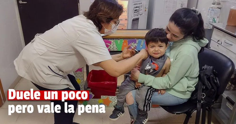 En San Juan ya vacunaron al 36% de niños y niñas contra el sarampión, rubéola y polio