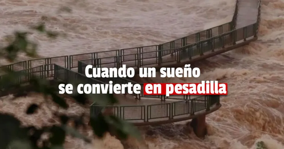 Un turista cayó en las Cataratas del Iguazú: lo buscan intensamente