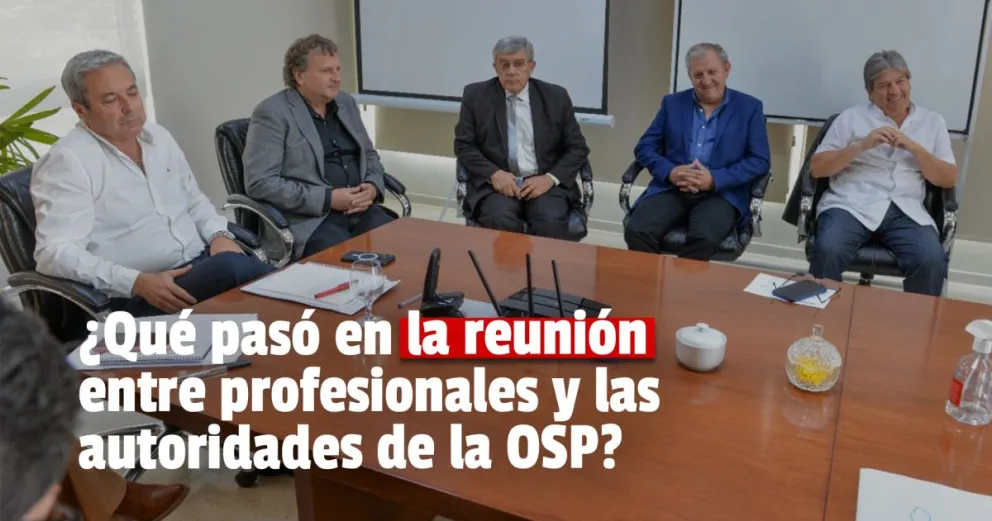 Reunión entre Ortopedia, Traumatología, asociaciones médicas Intermedias con autoridades de Obra Social Provincia  