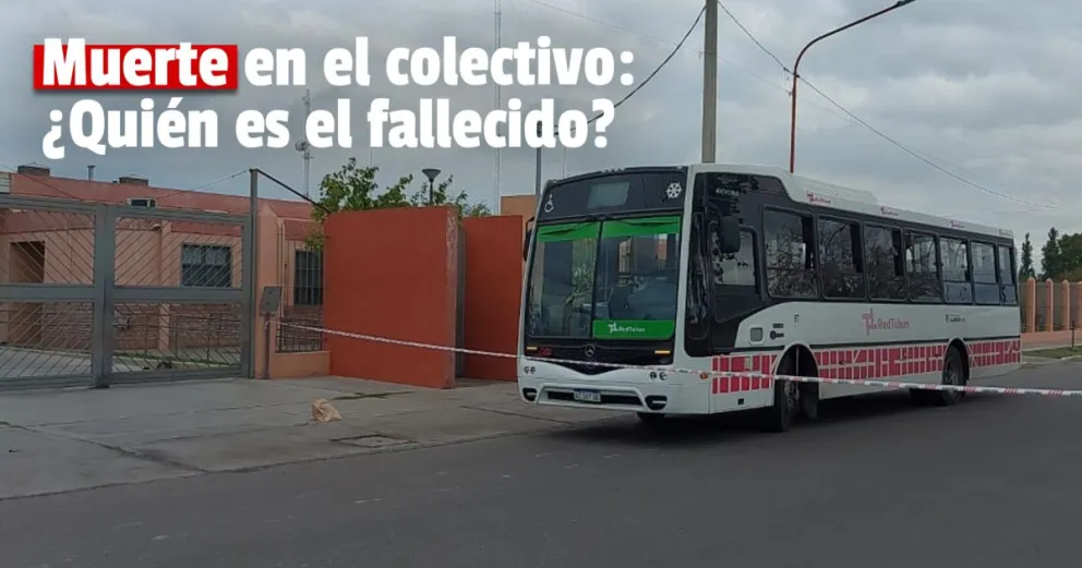 Identificaron al hombre que falleció en un colectivo en Chimbas