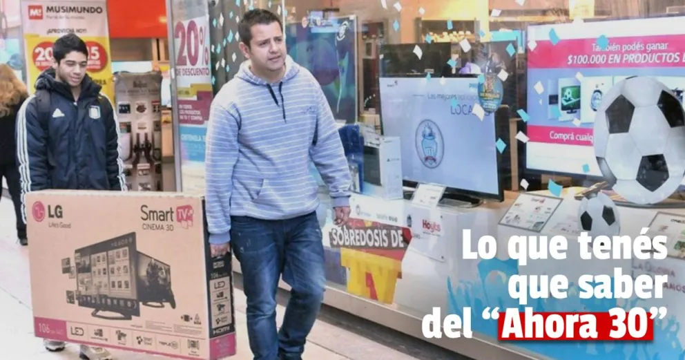 El nuevo Ahora 30 para electrodomésticos tendrá tope de $200.000 e incluirá un congelamiento por 90 días