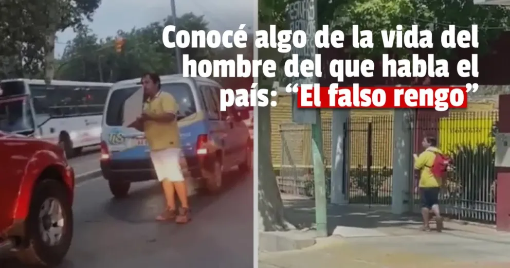 El "rengo del milagro" fue liberado e indicó que se siente "perseguido" por la Policía 
