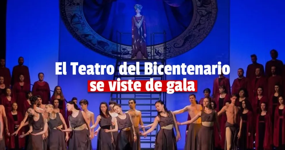 El Teatro Bicentenario junto a Carmina en una celebración a lo grande