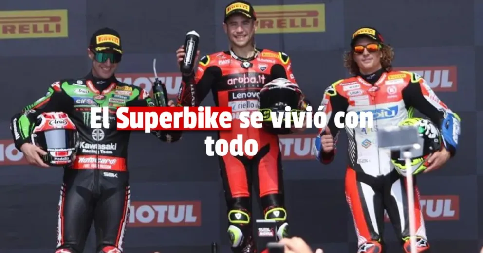 Superbike: Bautista cantó victoria en El Villicum