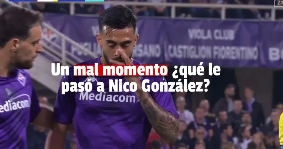 Nico González tuvo que dejar el juego por sus problemas físicos 