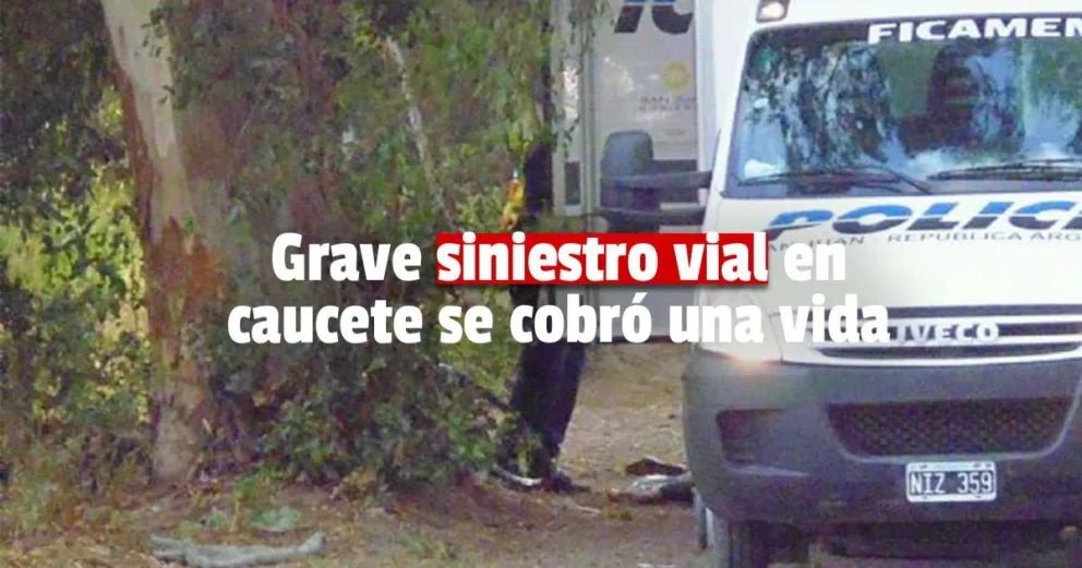 Fuerte choque frontal en Caucete