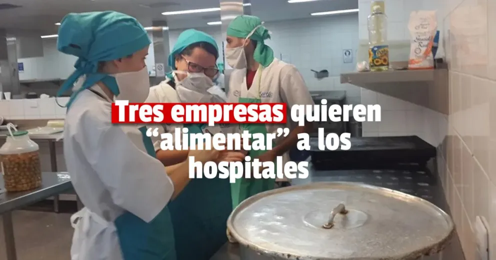 Licitación de alimentos en centros de salud: tres empresas pican en punta