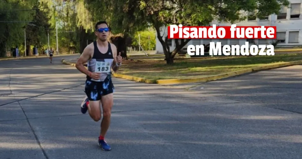 Diego Elizondo ganó la “Maratón Aniversario” de Mendoza