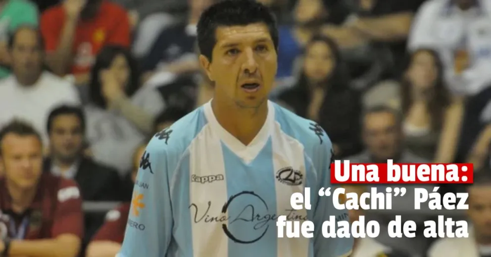 David "Cachi" Páez recibió el alta tras sufrir un ACV