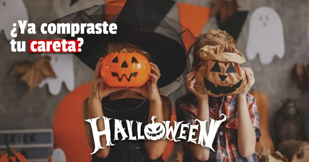 Halloween: muchos sanjuaninos salieron a comprar sus disfraces para festejar 