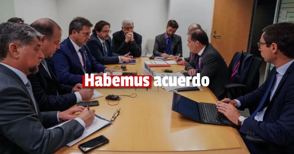 Deuda: Massa anunció que Argentina llegó a un acuerdo "de manera exitosa" con el Club de París  