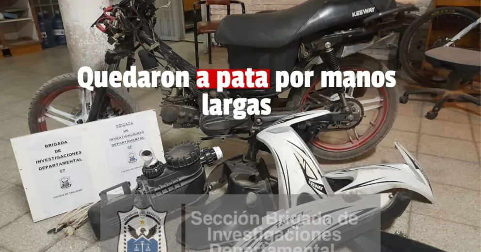 Rivadavia: dos detenidos por robo