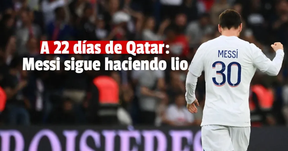 Monstruosa actuación del ídolo argentino en Francia