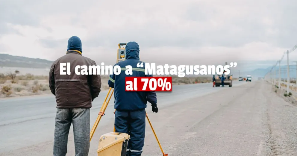 Vialidad Provincial avanza con el camino a Matagusanos