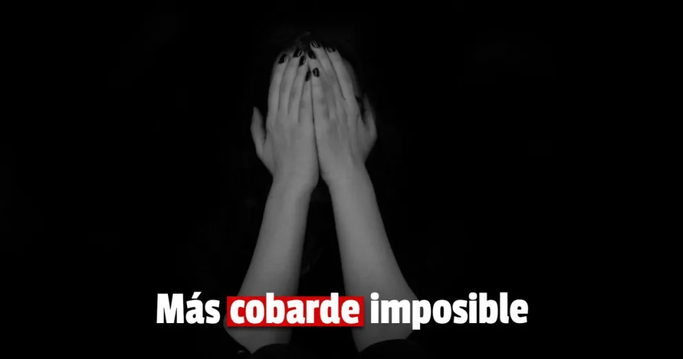 Santa Lucía: la golpeó y se escondió debajo de la cama