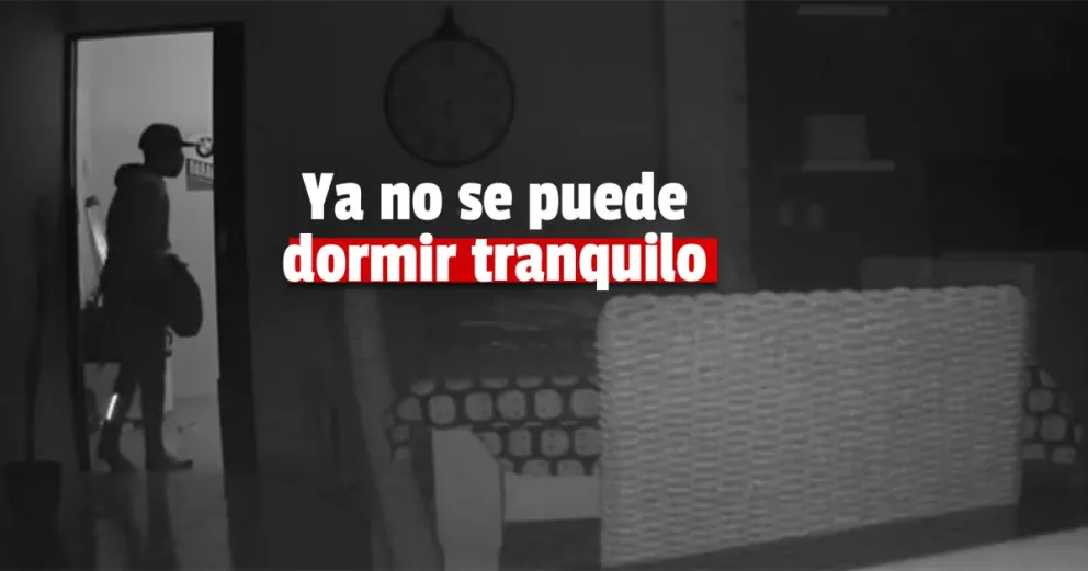 Le llevaron la computadora mientras dormía