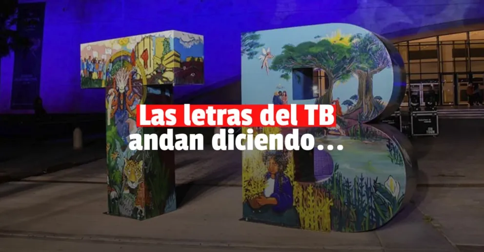 El significativo mensaje de las letras del Teatro Bicentenario